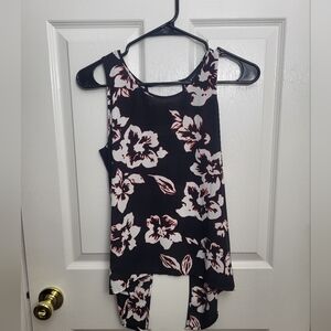 Express xs floral blouse